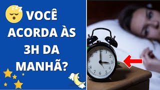 VOCÊ ACORDA ÀS 3H DA MANHÃ Veja O Que Significa ACORDAR ÀS 3 Horas da Manhã [upl. by Aihsinat568]