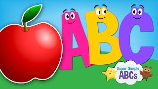 The Sounds of the Alphabet  ABC  ​​🌈 Super Simple ABCs [upl. by Kaleena]