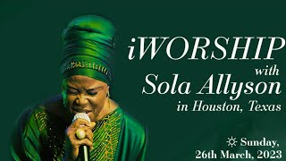 iWORSHIP With Sola Allyson Houston Texas [upl. by Aronaele]