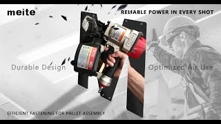 Precision in Every Detail Meite CN55 Pneumatic Coil Nailer Disassembly amp Assembly [upl. by Nanek]