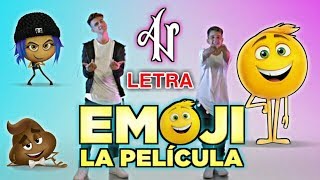 Adexe Y Nau  Emoji La Película LetraKaraoke [upl. by Olumor]