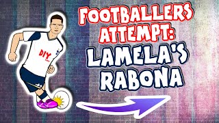 Lamelas Rabona 🤯 Footballers Attempt Ft Feat Ronaldo Messi Kane more Arsenal vs Spurs 21 [upl. by Kinsler]