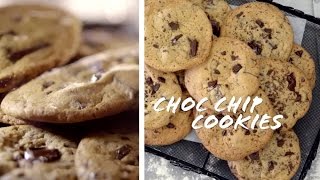 Basics to Brilliance  chewy chocolate chip cookie recipe  donna hay [upl. by Eldrid]