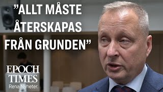 Lars Wistedt SD quotAllt måste återskapas från grundenquot [upl. by Holmun475]