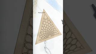 Mandala Layout youtubeshorts art mandala diy mandalaforbegginer handmade trending artshorts [upl. by Kalb]