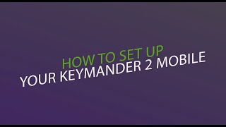 Keymander 2 Mobile Keyboard and Mouse Setup for iOS and Android Devices [upl. by Reinhart]