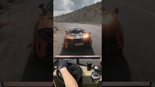 FORZA HORIZON 5 I MCLAREN 620R I STEERING WHEEL GAMEPLAY [upl. by Granville]