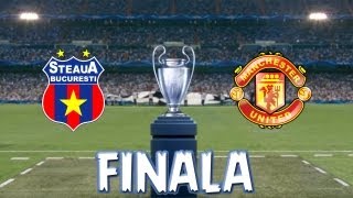 RPES 2013 Champions League cu Steaua Ep13 Steaua  Manchester United FINALA [upl. by Settle]