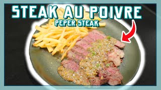 STEAK AU POIVRE MET FRANSE FRIETJES PEPER STEAK  EtenmetNick  How to [upl. by Alyss798]