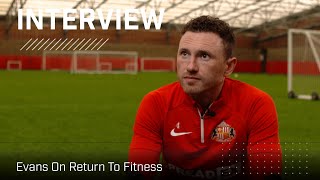 quotIts nice to get back on the pitchquot  Evans Discusses Return To Fitness  Interview [upl. by Razal]