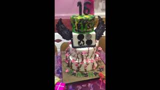 Sweet 16 Birthday Cake  BTS Theme [upl. by Jeri]