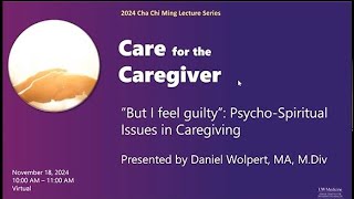 2024 CCM Seminars Care for the Caregiver [upl. by Noseaj]