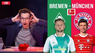 🔴 SV Werder Bremen vs FC Bayern München  31 Spieltag Bundesliga Watchparty [upl. by Hooge742]