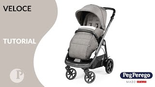 Veloce Passeggino  Tutorial Peg Perego [upl. by Anaujat]