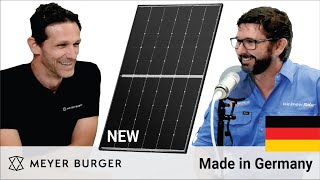 New German SOLAR PANEL  Meyer Burger Review [upl. by Dorn]