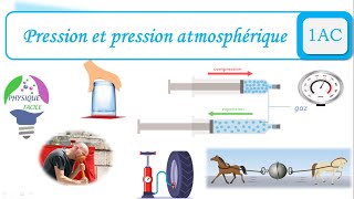 La pression et la pression atmosphérique [upl. by Noynek967]