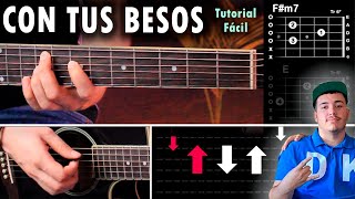 Con Tus Besos  Eslabón Armado GUITARRA Tutorial  Acordes [upl. by Gwendolyn114]