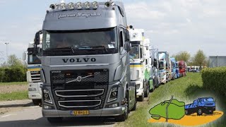 Vertrek Hoeksche Truckersrit OudBeijerland 2024 [upl. by Peder]