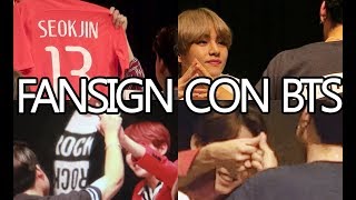 CONOCÍ A BTS  FANSIGN EXPERIENCE [upl. by Aikemehs]