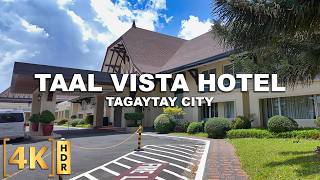 Tour at Tagaytays Oldest and Largest Hotel TAAL VISTA HOTEL  Full Walking Tour  Philippines [upl. by Akina]