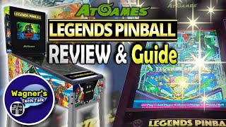 AtGames Legends Pinball Setup Game Play and Review [upl. by Thelma67]