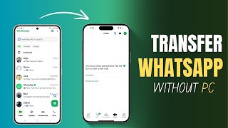 Transfer WhatsApp Data from Android to iPhone without PC [upl. by Omor]