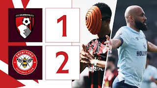 Mbeumo and Wissa score on the south coast 🏖  Bournemouth 1 Brentford 2  Premier League Highlights [upl. by Ahsaercal]