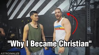 Serbian guy tells Sneako he became Christian because of Zherka [upl. by Aneer]