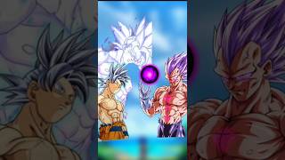 Goku vs Vegeta 🥶 Who is strongest dragonball anime shortsfeed [upl. by Carroll]