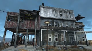 My Croup Manor No Mods Settlement Build Fallout 4 No Commentary [upl. by Stieglitz]