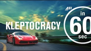 Democracy vs kleptocracy  IN 60 SECONDS [upl. by Fowler]