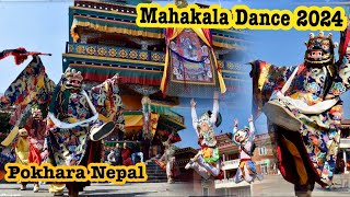 Mahakala Dance 2024 Lama Dance in Nepal 2024Tibetan Losar 2024 Celebration In Nepal [upl. by Tye]