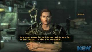 Fallout 3 The Replicated Man  Revealing Harkness Positive Karma  WikiGameGuides [upl. by Arinaj]