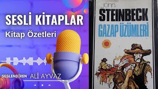 Gazap Üzümleri Sesli Kitaplar Kitap Özetleri  John Steinbeck [upl. by Eudocia]