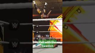 Swanton Bomb for the win nxttuesday nxt wwe2k24 wwe [upl. by Odlaner]