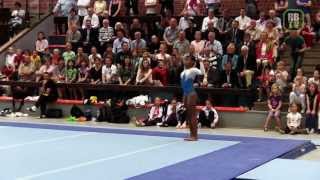 Natalia Calcagno  Pre Olympic Youth Cup 2012  Kunstturnen  AK 1415 [upl. by Shlomo974]