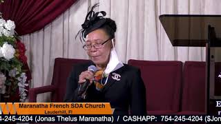 Maranatha French SDA Church Lauderhill FL Live Stream [upl. by Cotsen643]