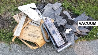 Curbside Scavenging For Electronics quotVacuum Cleanersquot [upl. by Nwavahs]