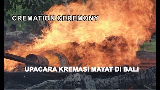 NGABEN Cremation Ceremony in Bali [upl. by Idahs]