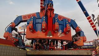 Texcoco Feria 2018 SPIDER quotAtracciones Alcazarquot [upl. by Yzdnil]