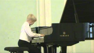 Alexander Malofeev  JS Bach Prelude and fugue Cisdur Book 1 WTK [upl. by Ahsytal644]