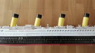 Titanic Modell aus Pappe Taschen Verlag Papier Schiff zum Selberbauen Bausatz Bauanleitung Paper RMS [upl. by Adekahs]