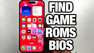 Find Retro Game ROMS BIOS TXT KEYS for iOS Emulators Delta RetroArch Folium PPSSPP Gamma [upl. by Mulford]