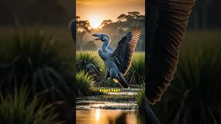 Shoebill one of the largest bird in the world shoebill shoebillbird africa facts dangerous [upl. by Pieter]