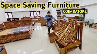 Space Saving Wooden Furniture Coimbatore  Space Saving Furniture 2024  SKF FARNITUR [upl. by Briana]