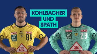 quotWer ist esquot  Jannik Kohlbacher amp David Späth  RheinNeckar Löwen [upl. by Abil]