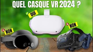 5 meilleurs casques VR pour 2024 HTC Vive Oculus Rift PSVR [upl. by Buskirk]