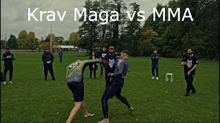 Krav Maga vs MMA  DefendFC Commentary [upl. by Wedurn506]