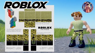 Fastest Way to Create and Upload Custom Pants in Roblox [upl. by Amabelle481]