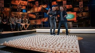 Actie en kettingreactie met pingpongballetjes [upl. by Enajyram433]